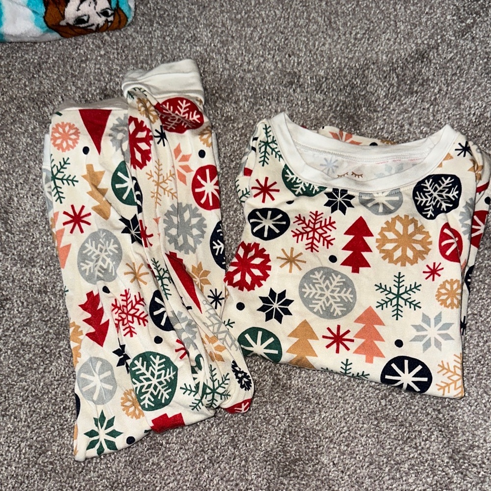 Little Sleepies Holiday Pattern Pajama Set